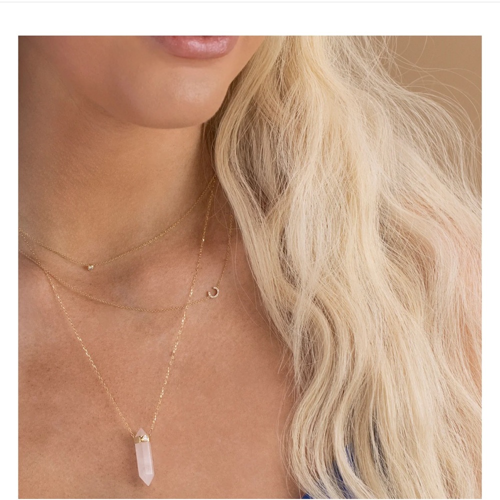 Maya Brenner Diamond Layering Necklace - Picture 3 of 5